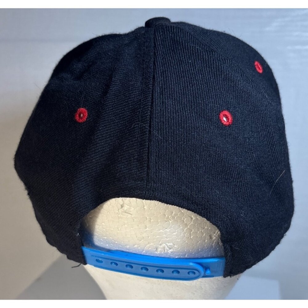 Toronto Blue Jays Hat Nike True Snapback Embroidered Logo Black Red & Blue - Picture 3 of 7